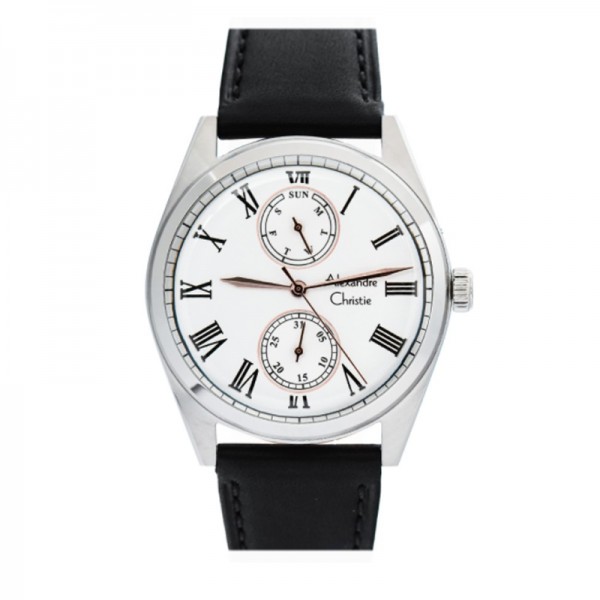 Alexandre Christie AC 6578 Silver White MFLSSSL